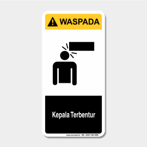 Rambu Waspada Kepala Terbentur