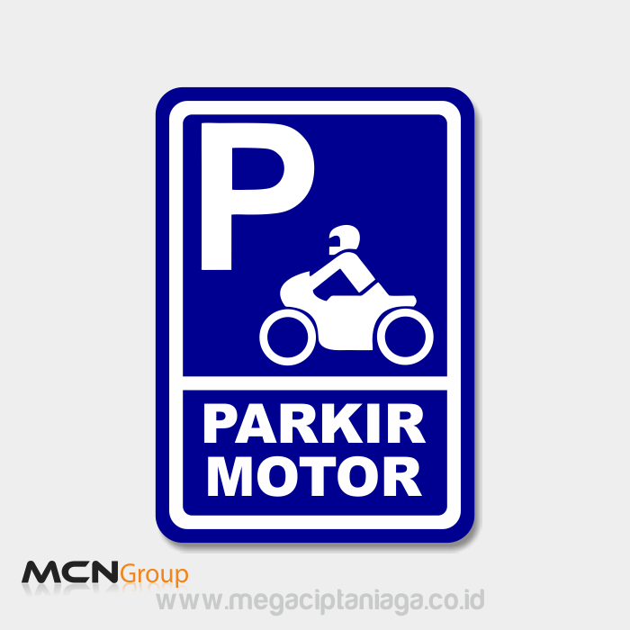 Rambu Parkir Motor