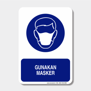Rambu Kewajiban - Gunakan Masker