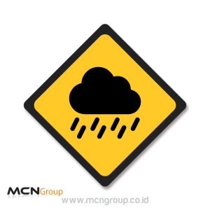 Rambu Lalu Lintas Kondisi Cuaca Hujan