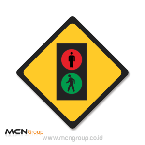 Rambu Lalu Lintas Lampu Isyarat Penyebaran Jalan