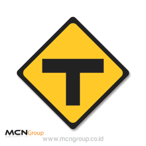 Rambu Lalu Lintas Persimpangan Tiga Tipe T