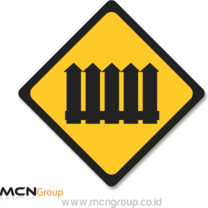 Rambu Lalu Lintas Pintu Perlintasan Sebidang Kereta