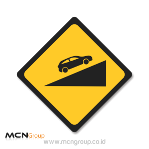 Rambu Lalu Lintas Tanjakan Landai