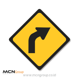Rambu Lalu Lintas Tikungan Ke Kanan