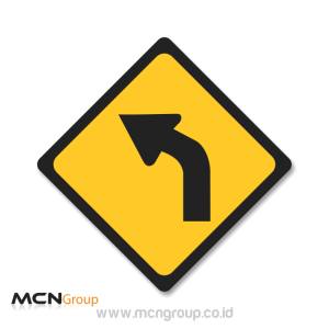 Rambu Lalu Lintas Tikungan Ke Kiri
