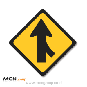 Rambu Lalu Lintas Penggabungan Jalan