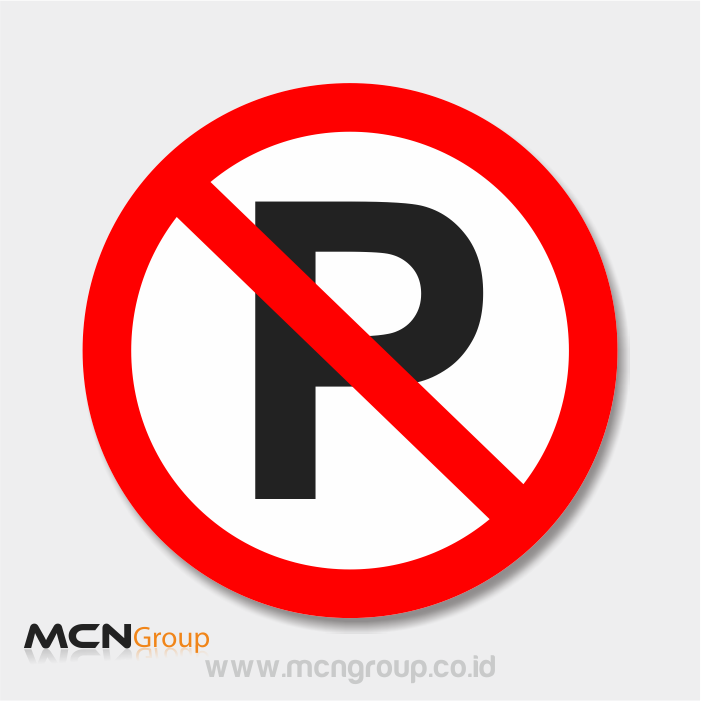 Rambu Lalu Lintas Dilarang Parkir