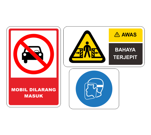 jenis design rambu